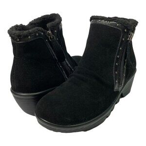 K2I3 Skechers Jumper Sweet Stud Sherpa Trim Bootie Women's 5M